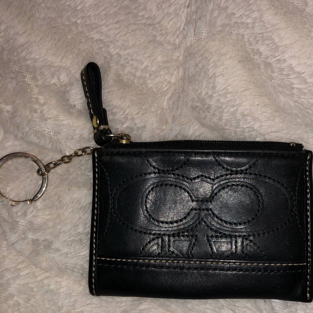 Coach card holder coin purse